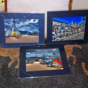3 PC Western pictures - NWOT